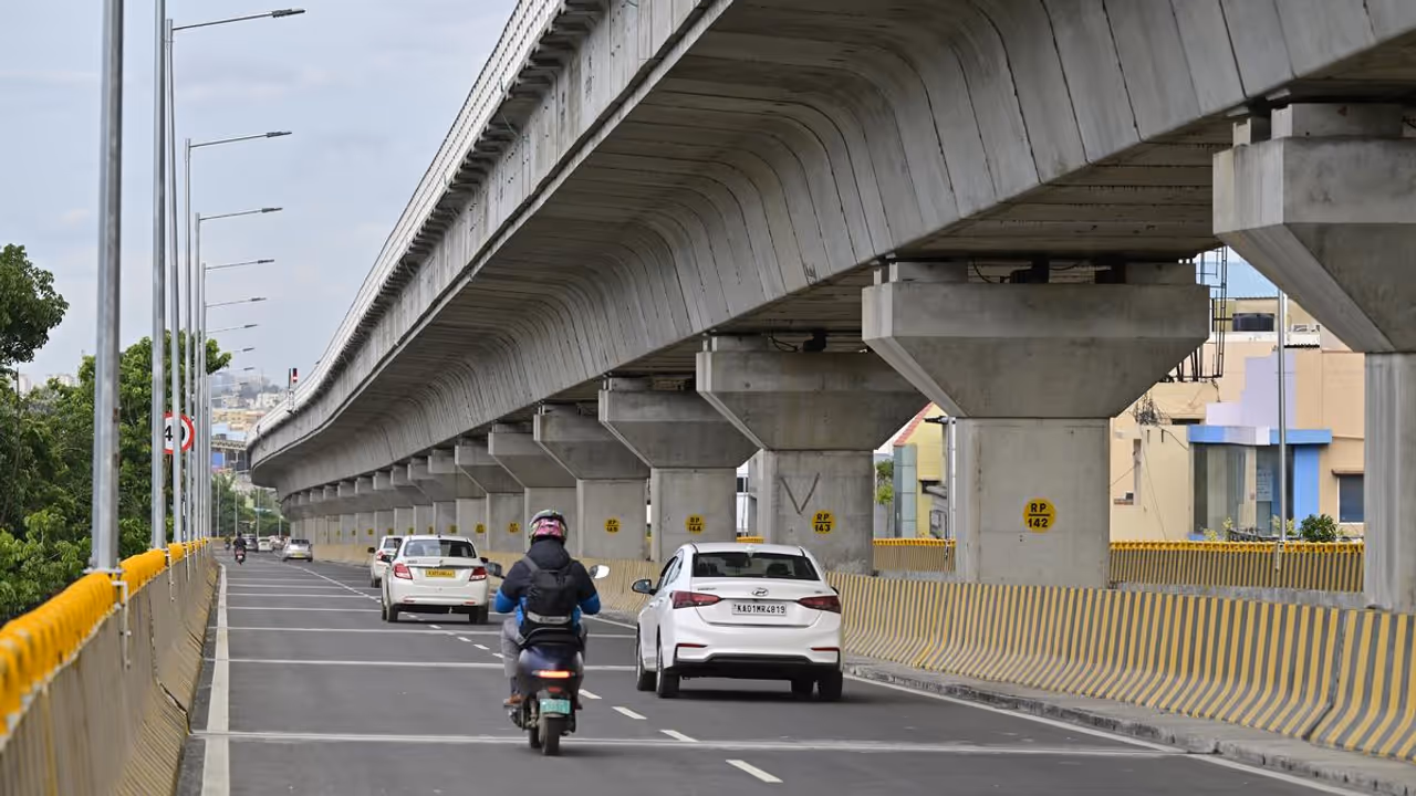 bengaluru first double decker flyover bengaluru first double decker flyover