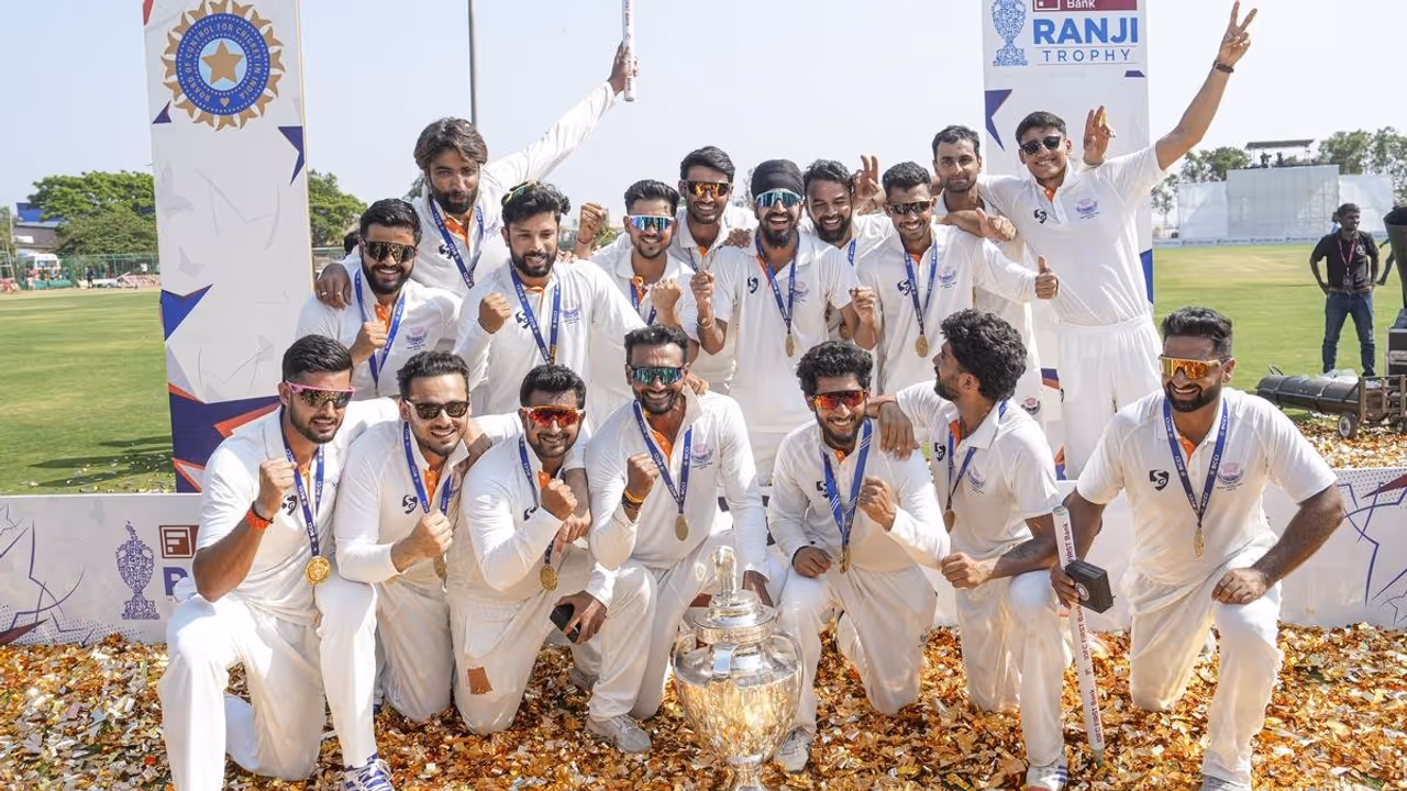 Jammu and Kashmir Clinches Maiden Ranji Trophy Title Jammu and Kashmir Clinches Maiden Ranji Trophy Title