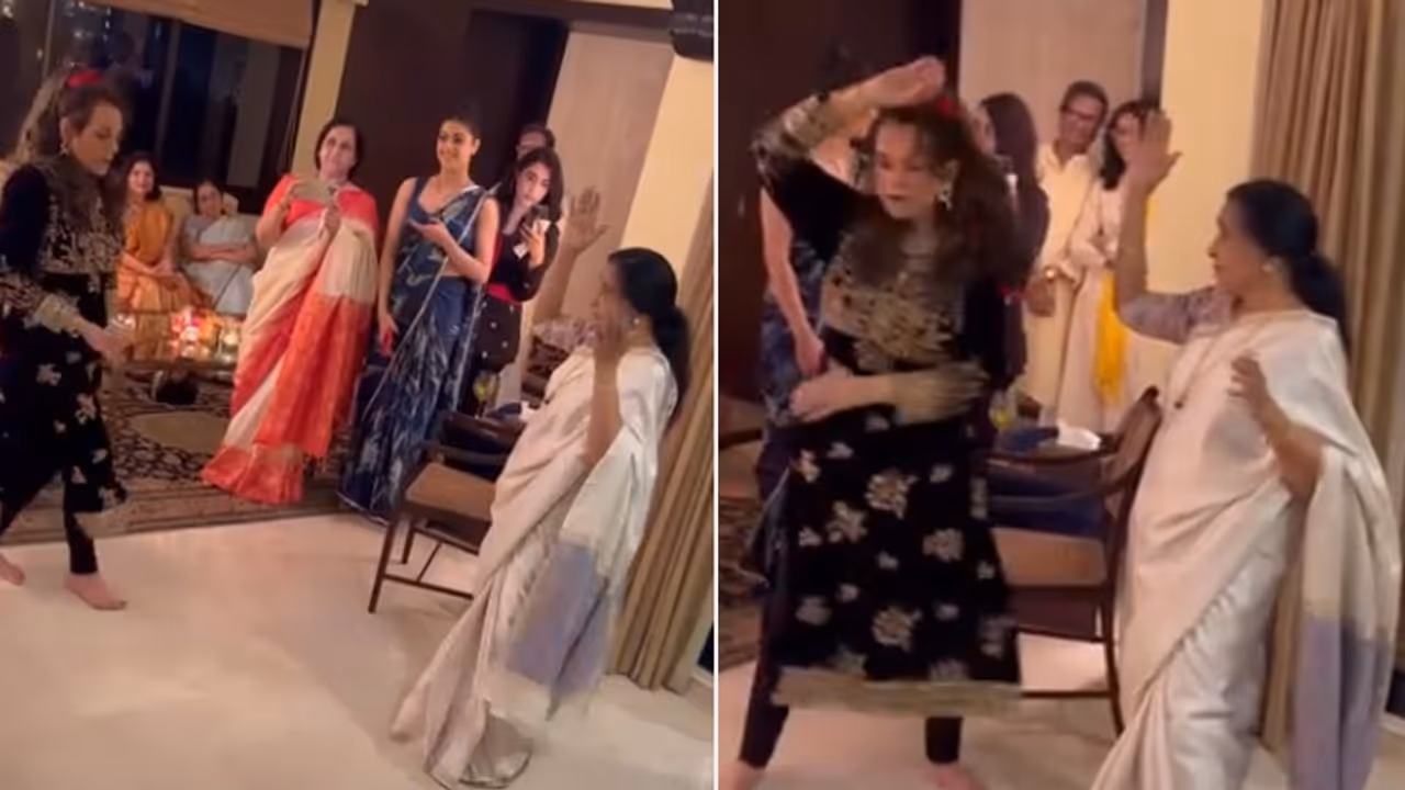Asha Bhosle Dancing To ‘Koi Sehri Babu’ With Mumtaz Goes Viral Again Asha Bhosle Dancing To ‘Koi Sehri Babu’ With Mumtaz Goes Viral Again