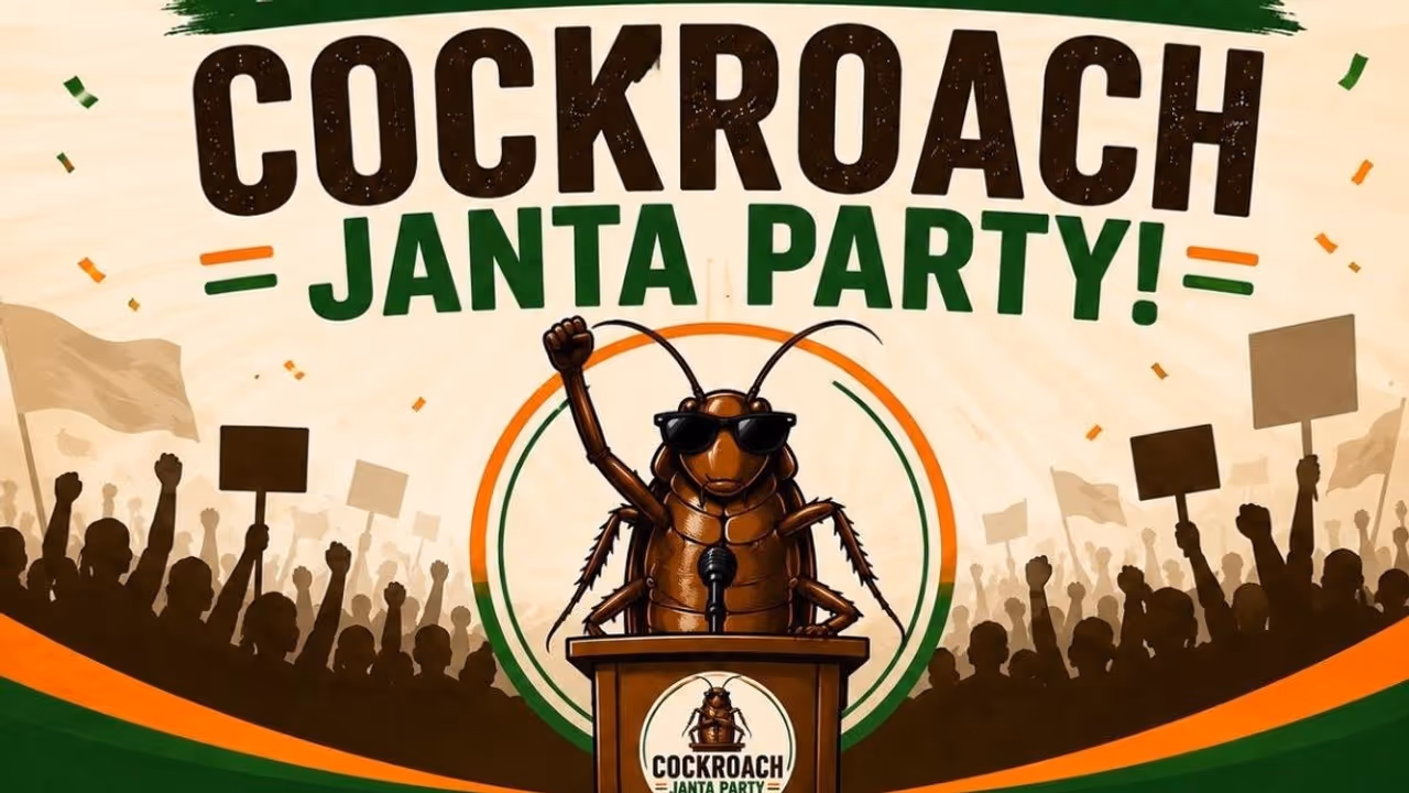 Cockroach Janta Party Surpasses BJP On Instagram, Hits 10 Mn Followers In Just 4 Days Cockroach Janta Party Surpasses BJP On Instagram, Hits 10 Mn Followers In Just 4 Days