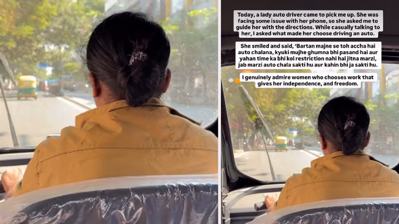 'Better Than Washing Utensils’: Bengaluru Woman Auto Driver’s Story Wins Hearts Online (WATCH) 'Better Than Washing Utensils’: Bengaluru Woman Auto Driver’s Story Wins Hearts Online (WATCH)