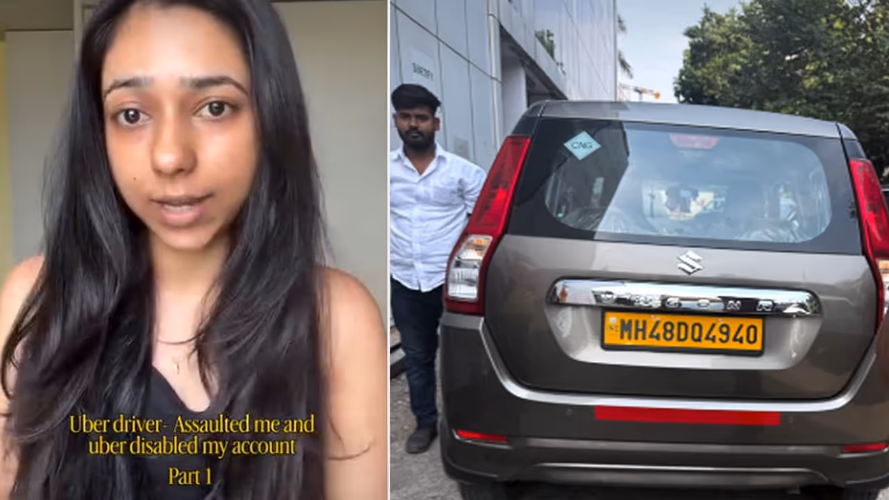 Mumbai SHOCKER! Woman Alleges Uber Driver Slapped Her, Twisted Hands Over ₹40 Fare Dispute (WATCH) Mumbai SHOCKER! Woman Alleges Uber Driver Slapped Her, Twisted Hands Over ₹40 Fare Dispute (WATCH)