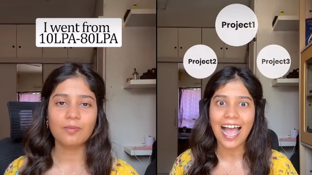 VIRAL VIDEO | Rs 10 LPA To Rs 80 LPA In A Year? Woman Reveals Her Remote Work Playbook (WATCH) VIRAL VIDEO | Rs 10 LPA To Rs 80 LPA In A Year? Woman Reveals Her Remote Work Playbook (WATCH)