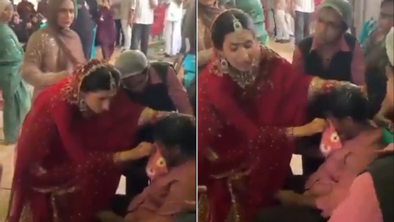 ‘First a Doctor’: Kerala Bride Treats Sick Caterers Mid Wedding, Video Goes Viral | WATCH ‘First a Doctor’: Kerala Bride Treats Sick Caterers Mid Wedding, Video Goes Viral | WATCH