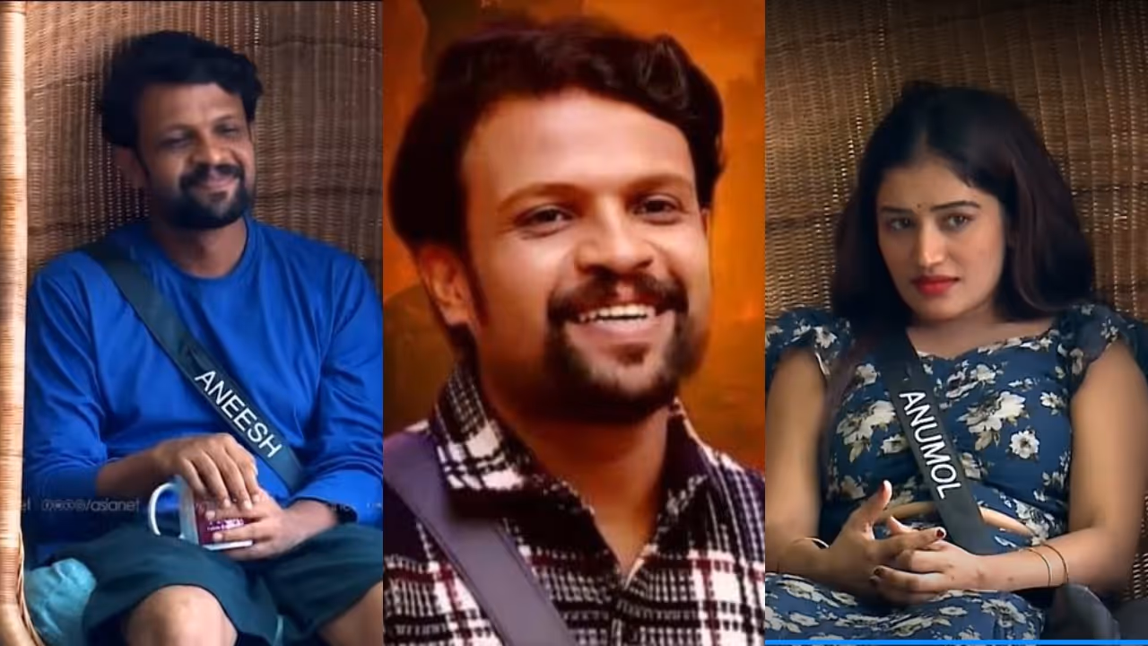 Bigg boss 1st runner up aneesh about anumol Bigg boss 1st runner up aneesh about anumol