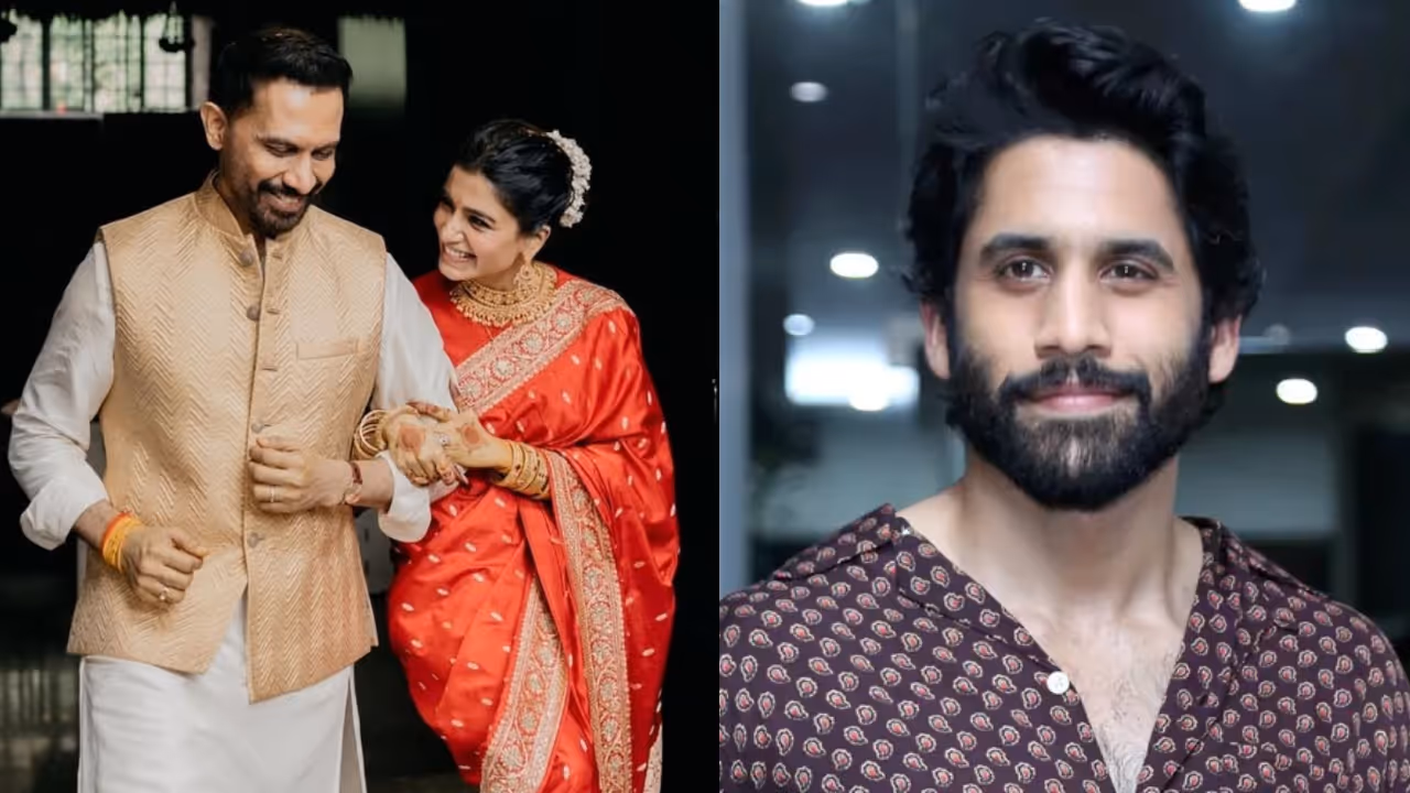 Samantha wedding photo and Naga Chaitanya