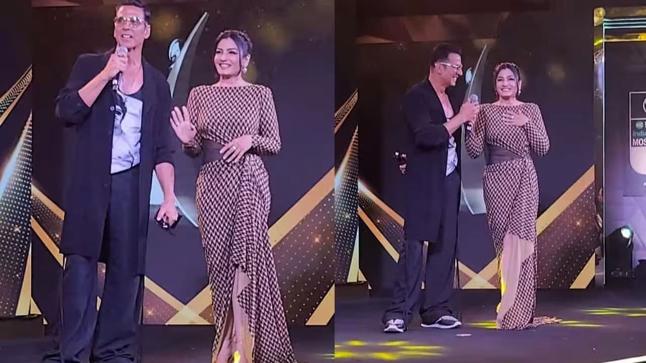 Ex couple Raveena Tandon and Akshay Kumar spotted together