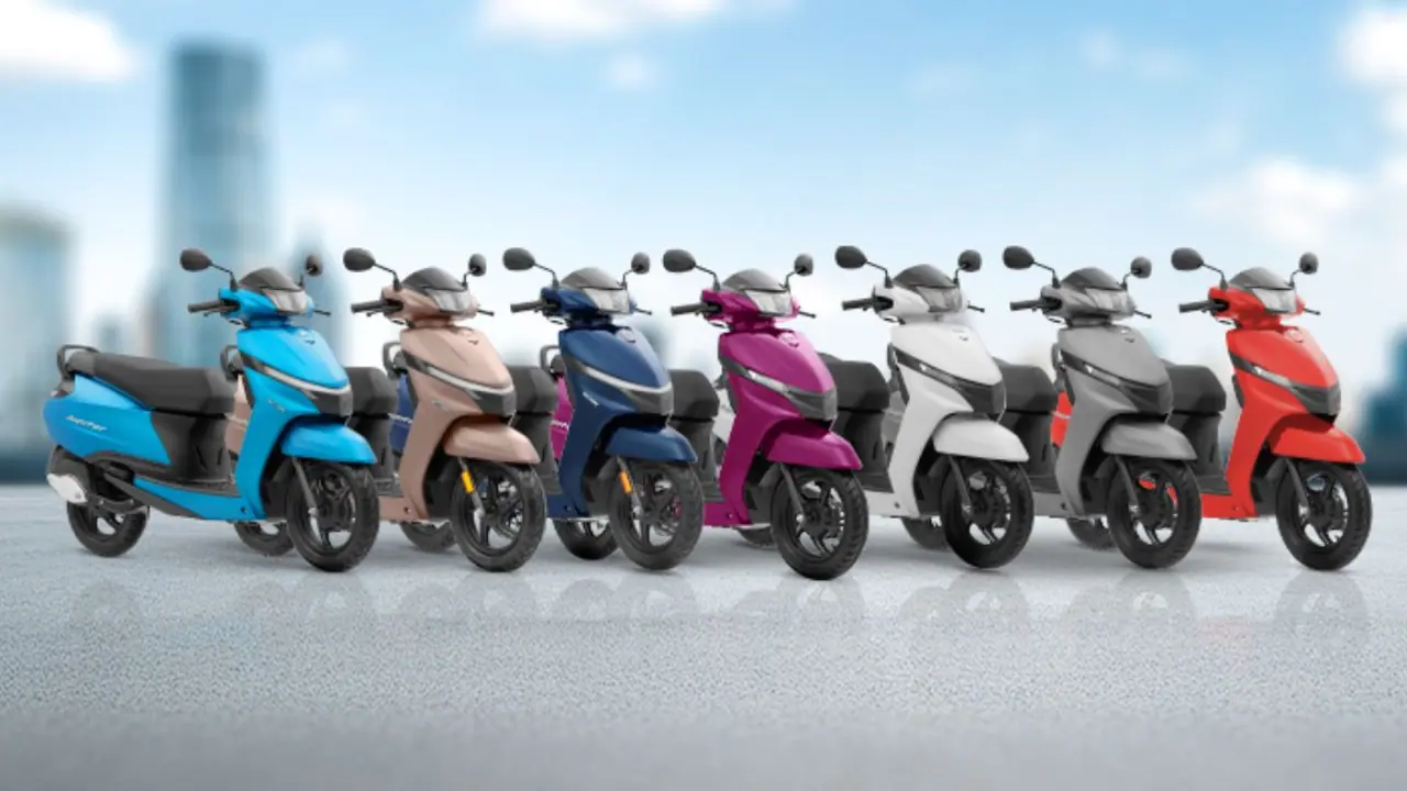 TVS Jupiter electric scooter