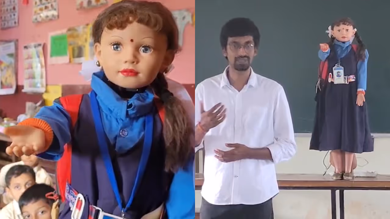 Jugaad Robot Shiksha Teaching Rural Karnataka Students