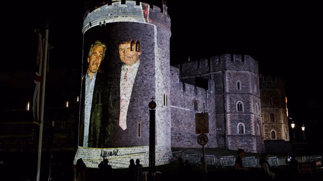 Trump Epstein UK Castle