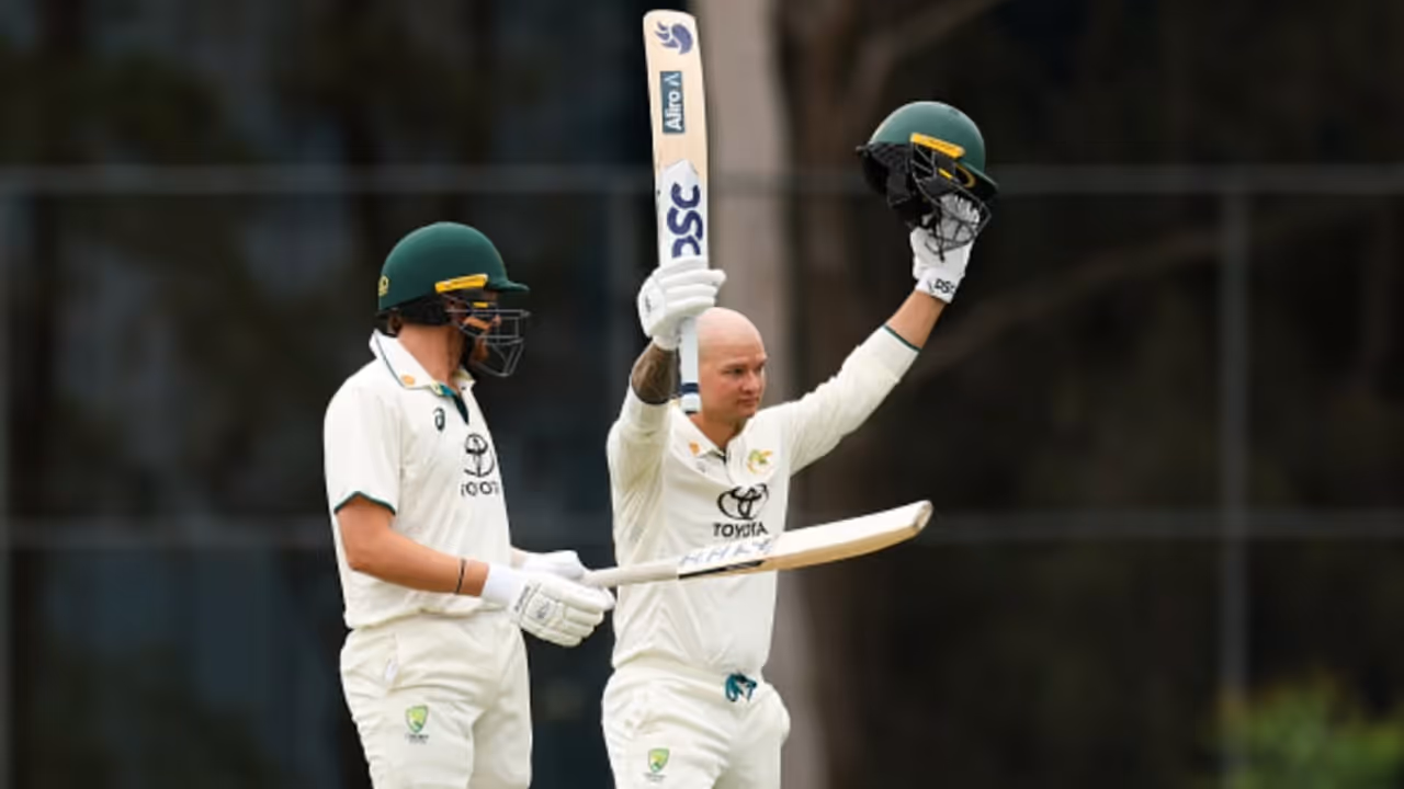 Josh Philippe Scored Century Against India A