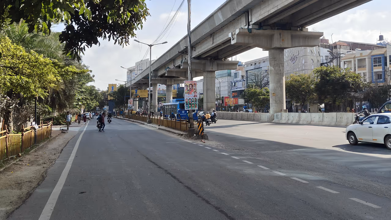Smooth ORR traffic in Bengaluru during long festive weekend Smooth ORR traffic in Bengaluru during long festive weekend