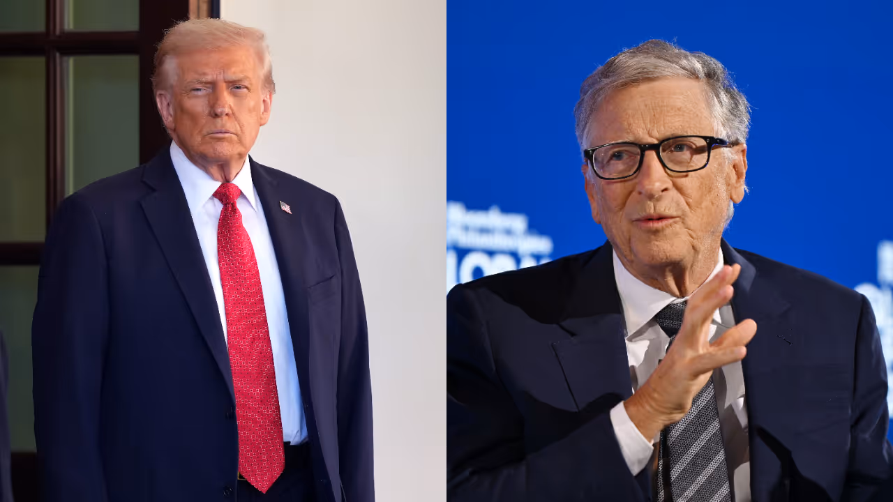 Trump hails Bill Gates for admitting error on climate crisis remarks Trump hails Bill Gates for admitting error on climate crisis remarks