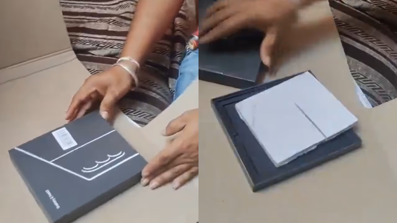Bengaluru man gets tile instead of Samsung Galaxy Z Fold 7 in delivery scam