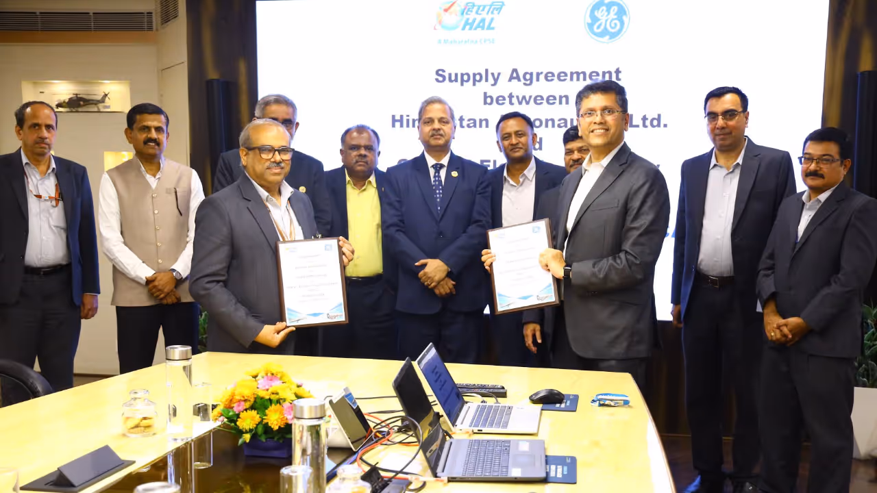 HAL_GE Sign F404 engine