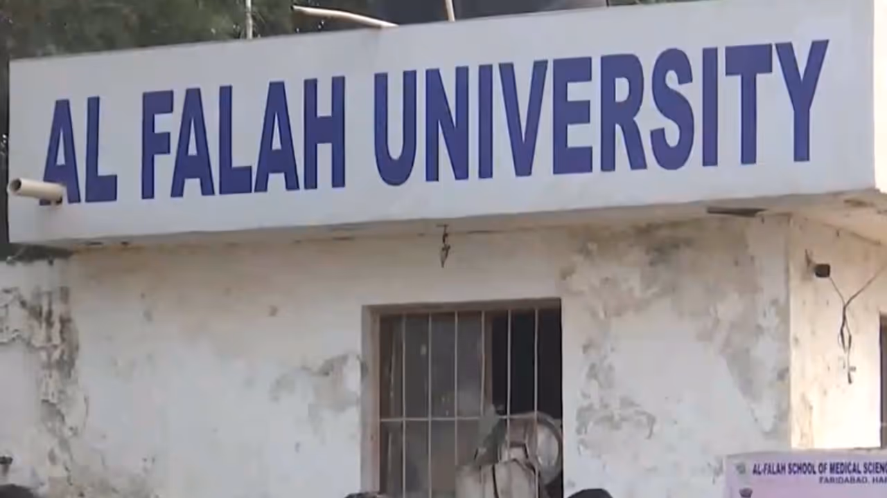 Al Falah University under probe after explosives seized in Faridabad