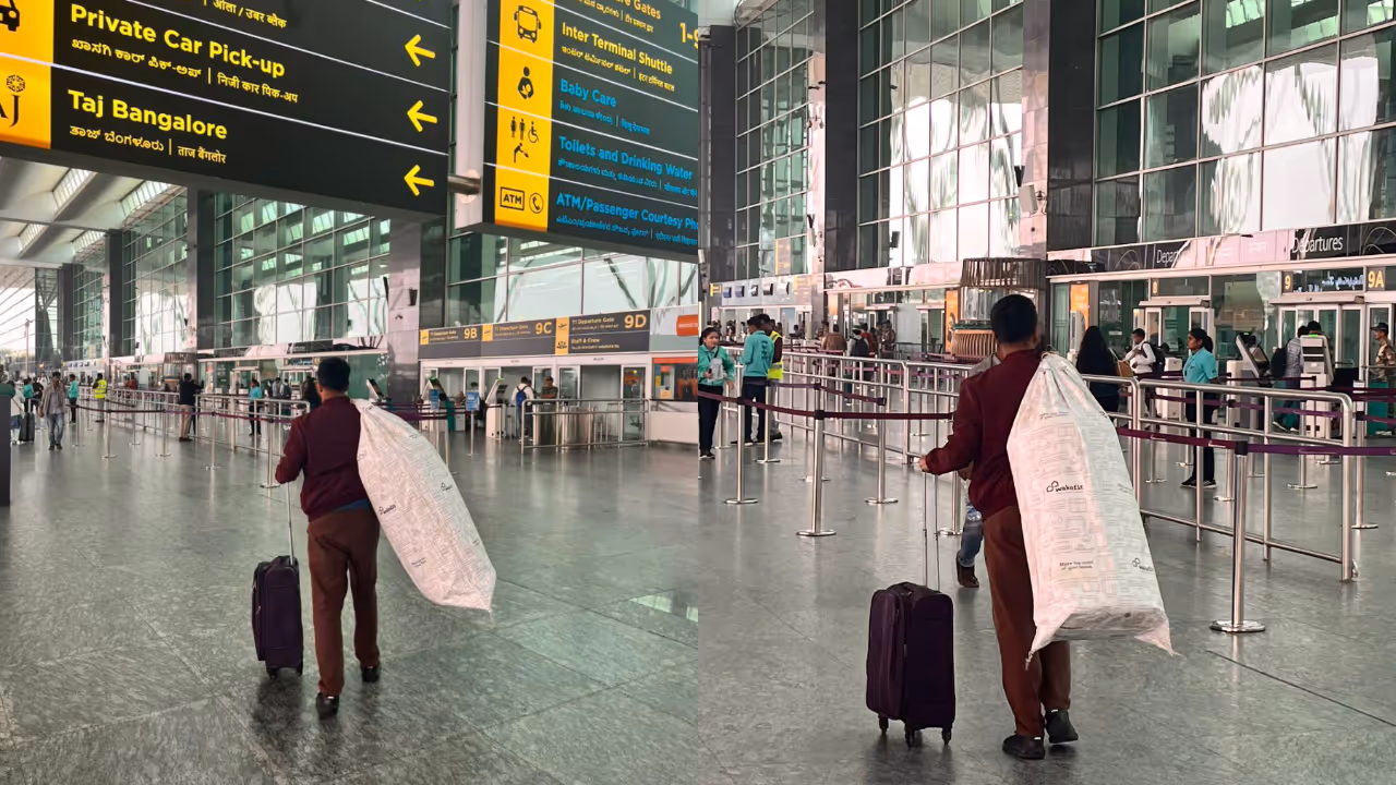 Bengaluru Airport with Passengers Bengaluru Airport with Passengers