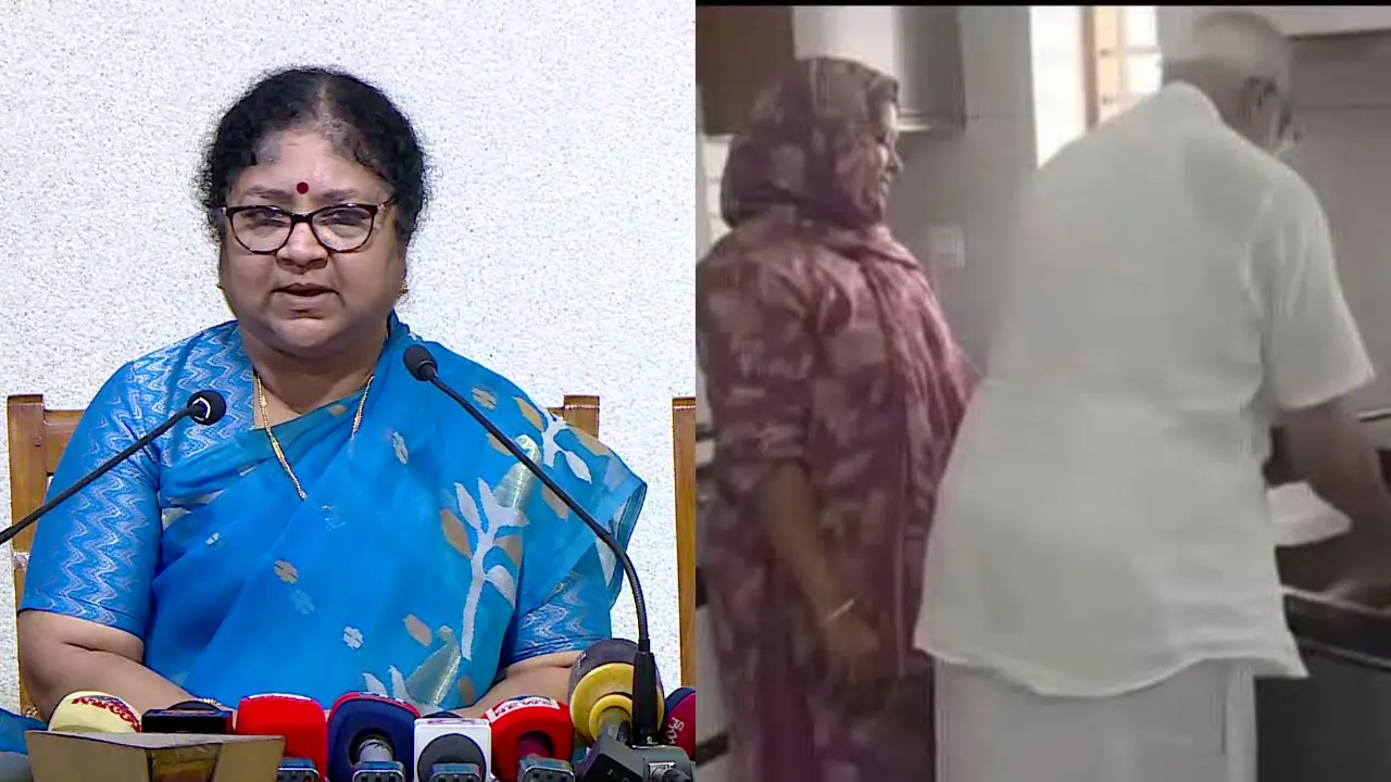 R Bindu on M A Baby row R Bindu on M A Baby row