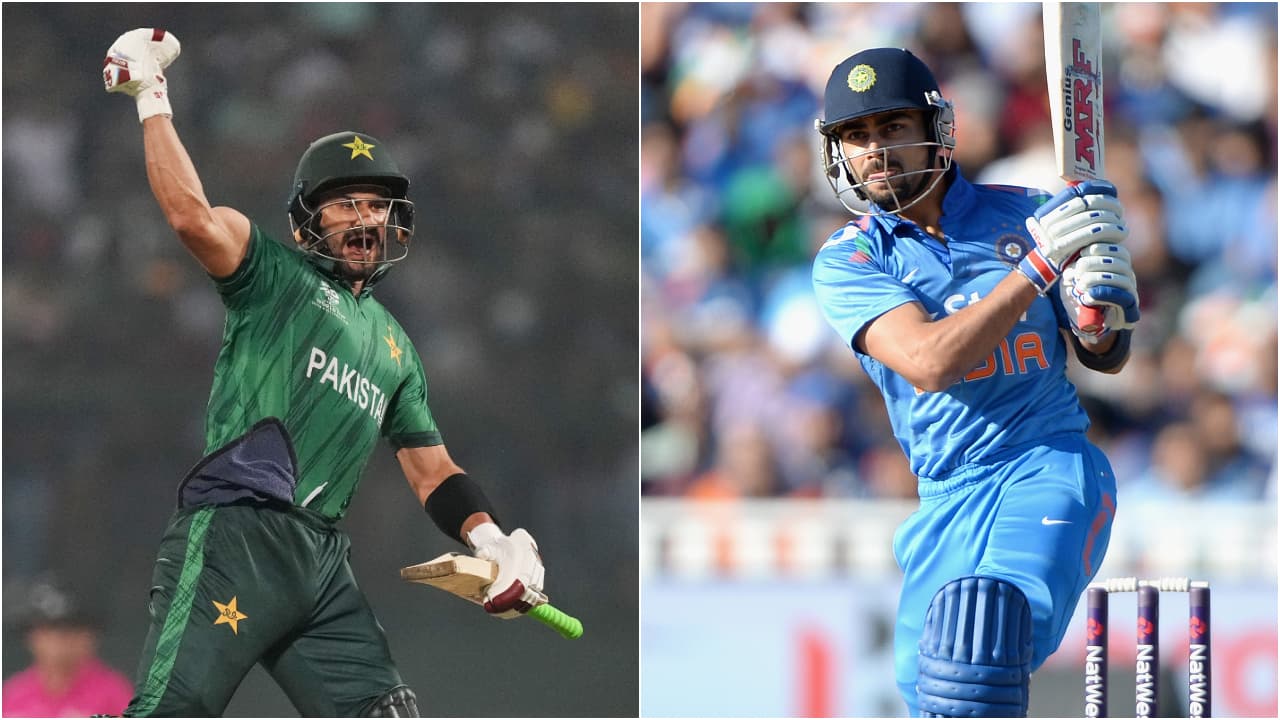 Sahibzada Farhan and Virat Kohli Sahibzada Farhan and Virat Kohli