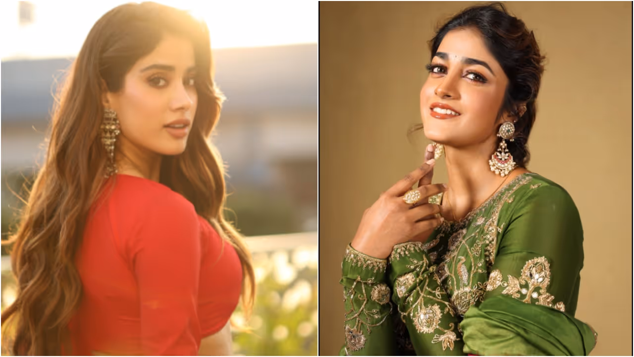 Dimple Hayathi Janhvi Kapoor Dimple Hayathi Janhvi Kapoor
