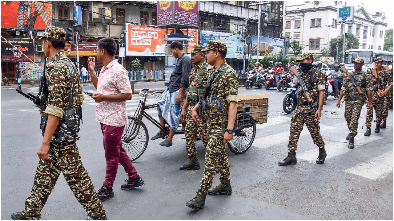 Dellhi CRPF Deployment Dellhi CRPF Deployment