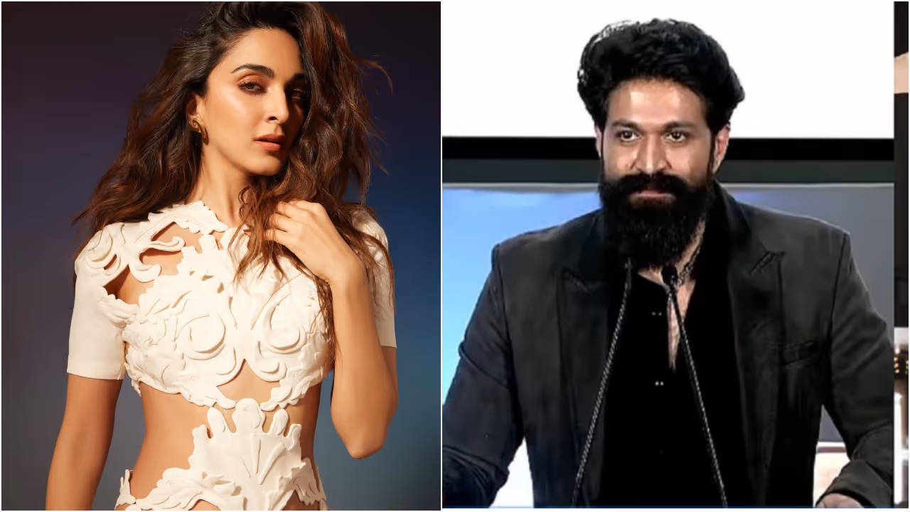 Kiaara advani Yash Kiaara advani Yash