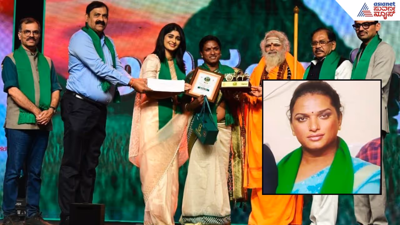 Asianet Suvarna News Farmers Award winner Arundhati Asianet Suvarna News Farmers Award winner Arundhati