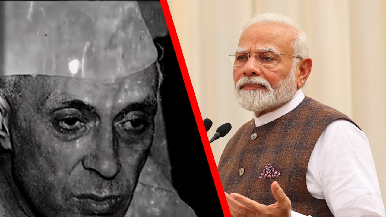 Modi criticized Nehru Indira in his budget speech in Parliament saying did not Indians ability bsm Modi criticized Nehru Indira in his budget speech in Parliament saying did not Indians ability bsm