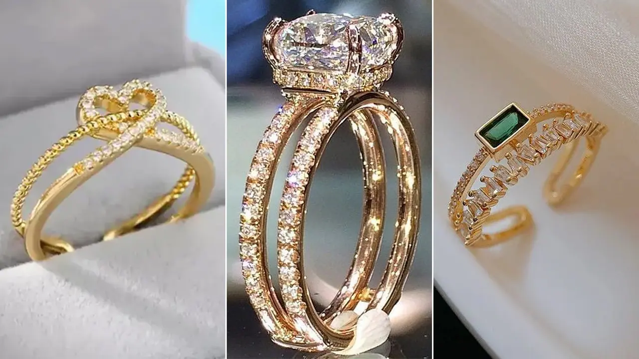 Double Layer Ring Gold Designs Latest Double Layer Ring Gold Designs Latest