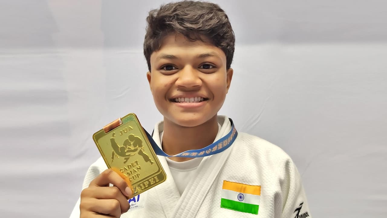 Kondagaon Chhattisgarh girl won gold at asian cadet judo championships in Taiwan
