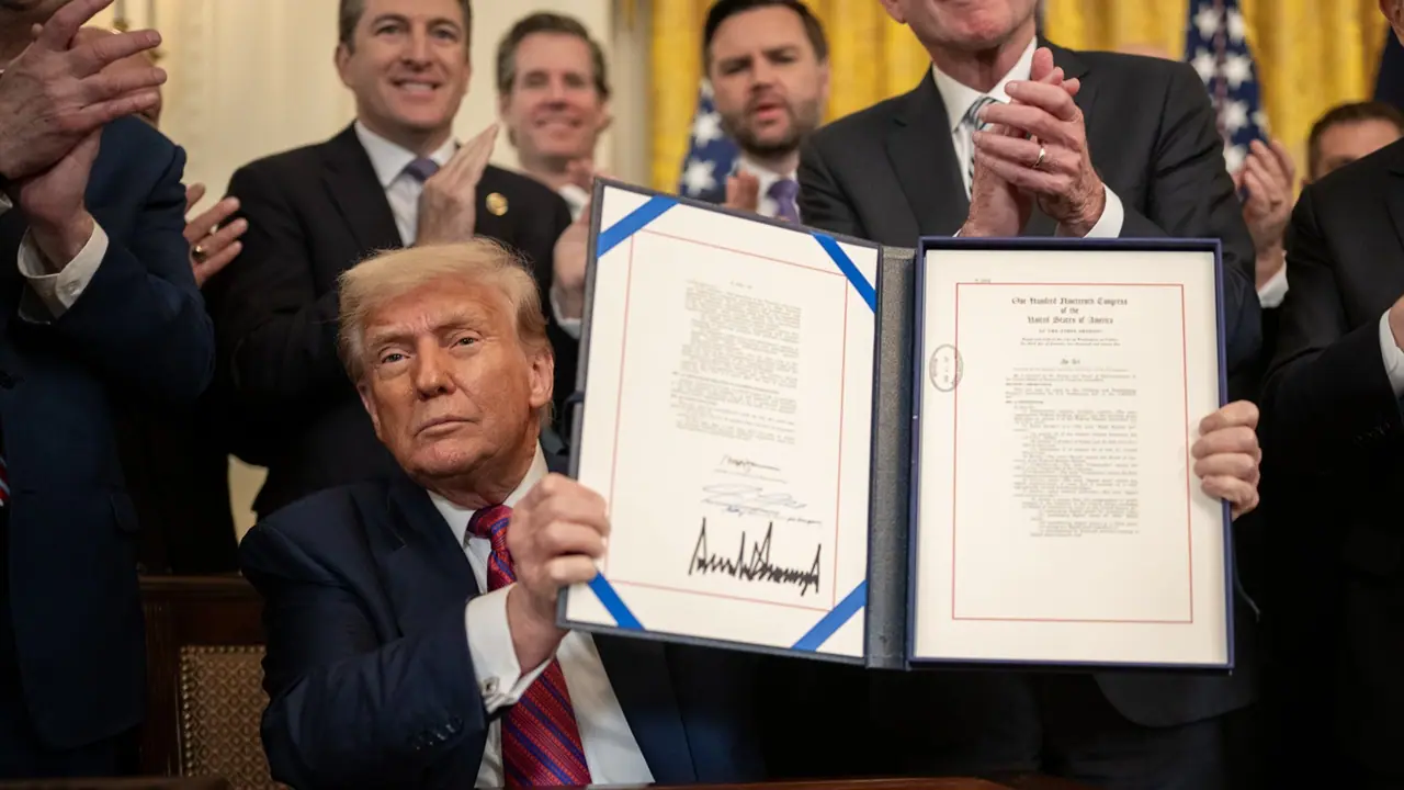 Donald Trump GENIUS Act Donald Trump GENIUS Act