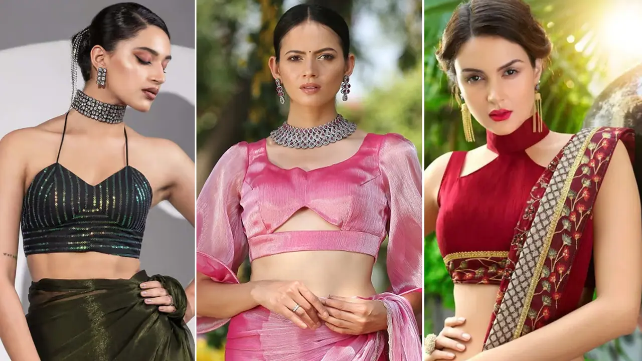 Light Padded Blouse Designs Ideas for Girls Light Padded Blouse Designs Ideas for Girls