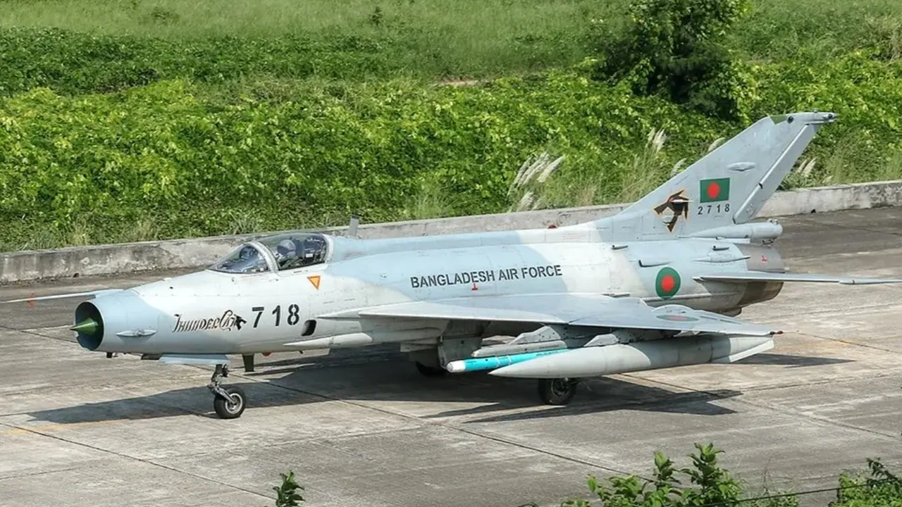  Bangladesh Air Force F 7 Jet
