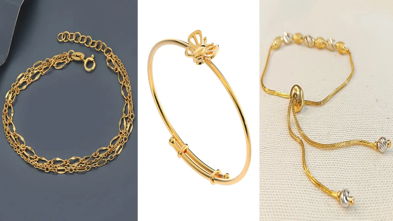 Adjustable 4 Gram Gold Bracelet Designs Adjustable 4 Gram Gold Bracelet Designs
