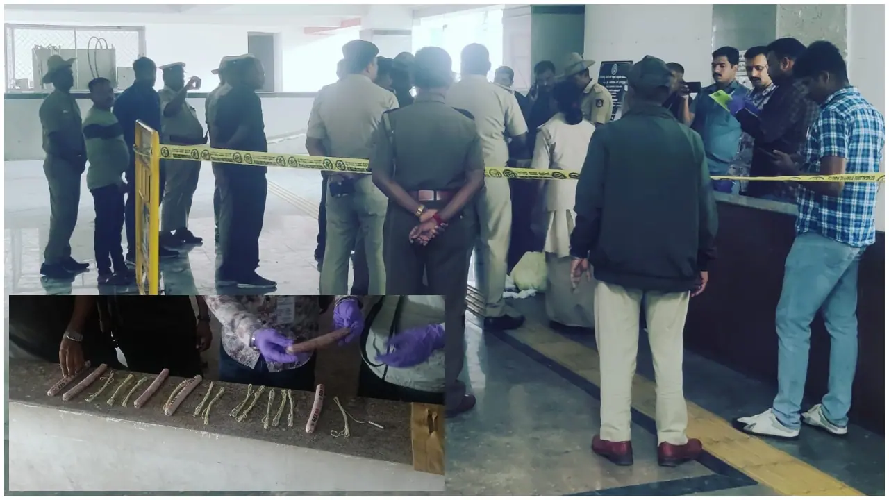 Gelatin sticks found at Bengaluru bus stand 