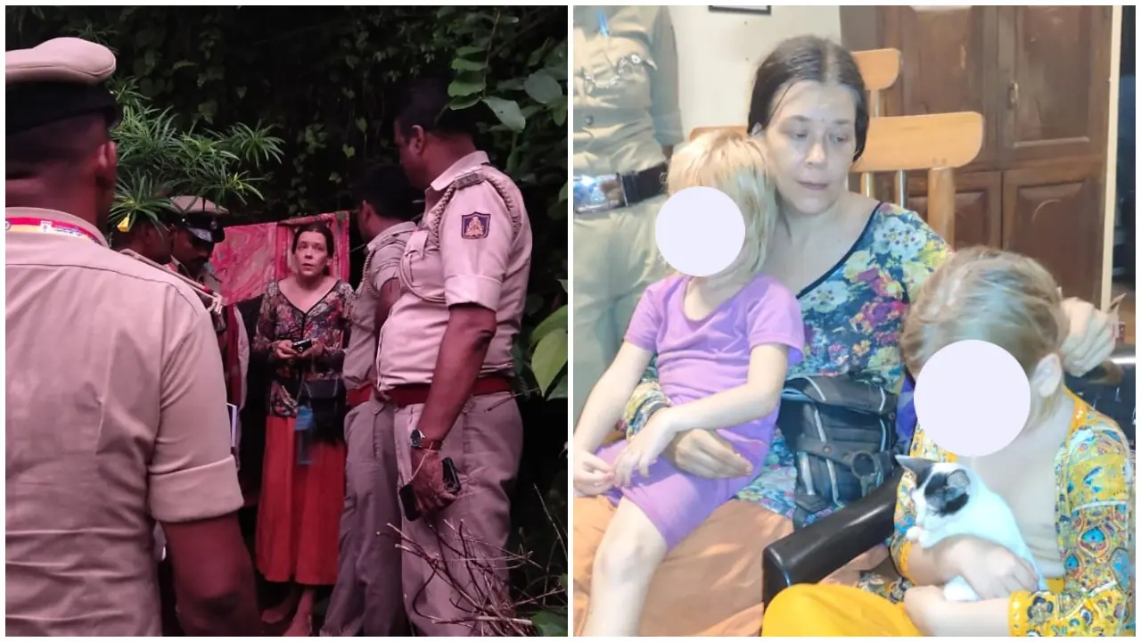  Russia women goKarna cave