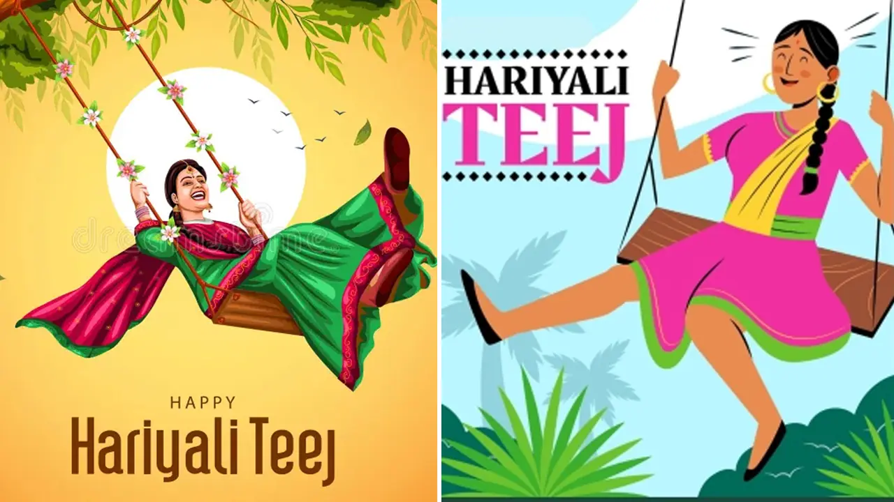 Happy Hariyali Teej Shayari 2025 in Hindi Happy Hariyali Teej Shayari 2025 in Hindi