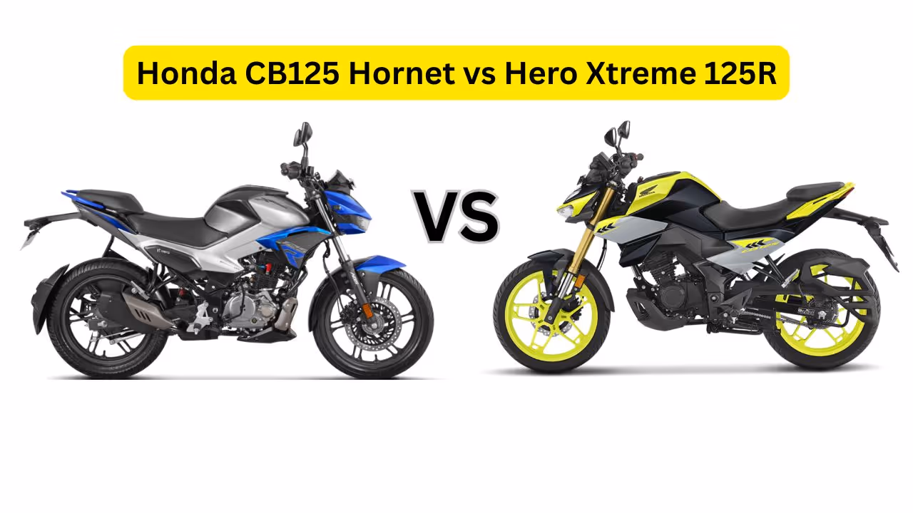 Honda CB125 Hornet vs Hero Xtreme 125R Honda CB125 Hornet vs Hero Xtreme 125R