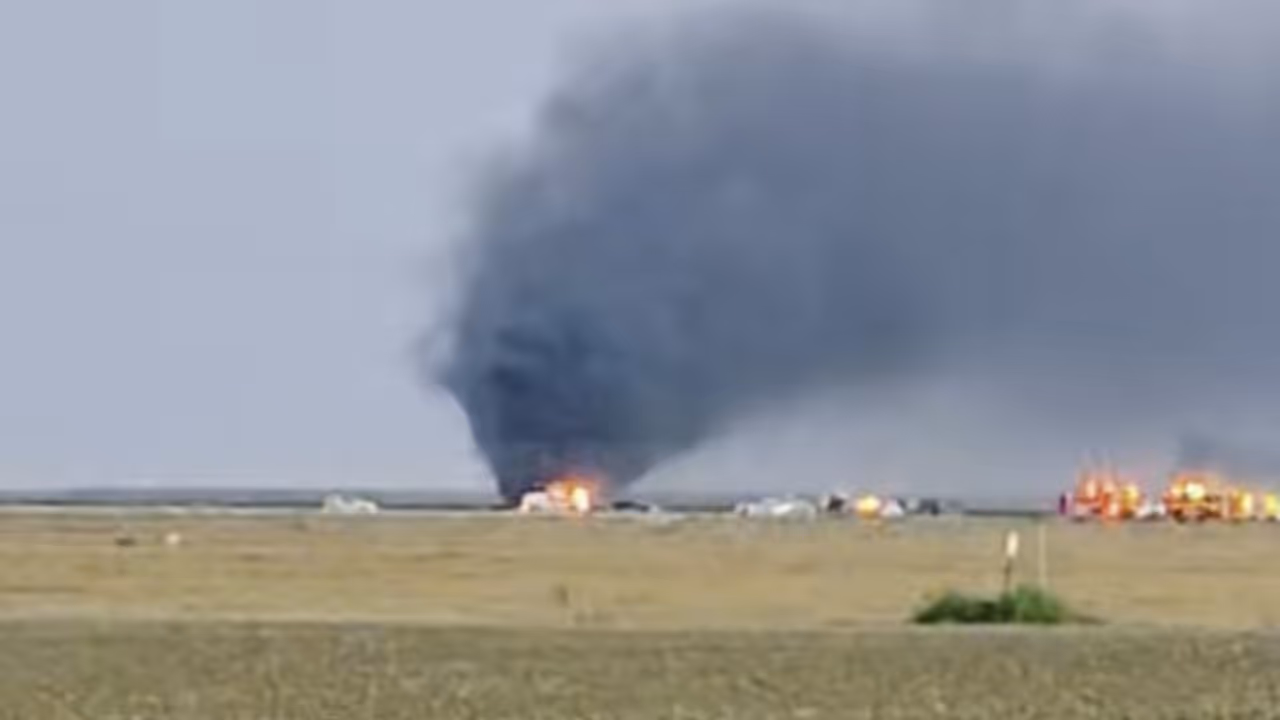 F 35 Fighter jet crash
