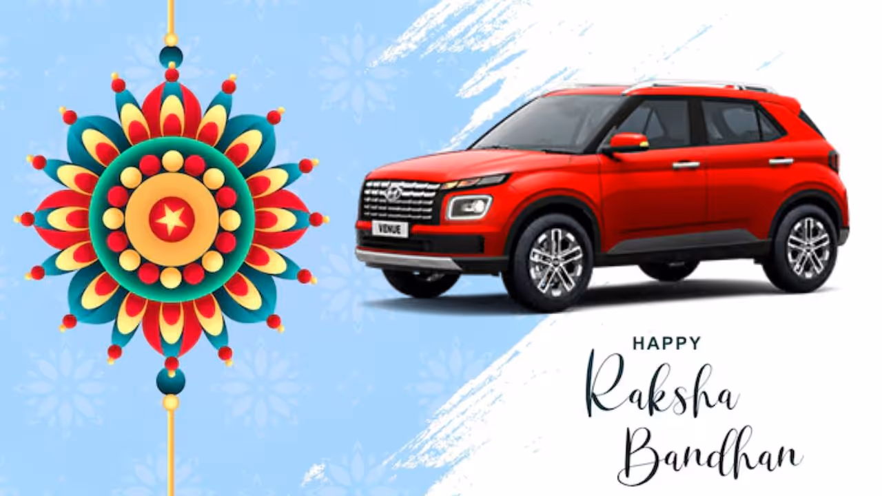 Hyundai venue car discount on raksha Bandhan