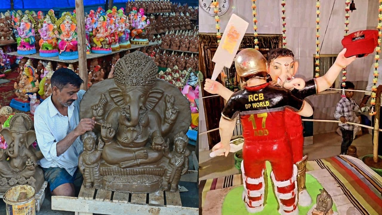 Bengaluru POP Ganesh Idol
