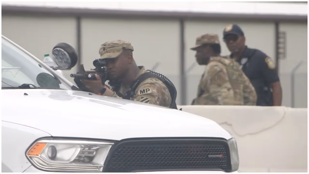 Soldier opens fire at US military base 