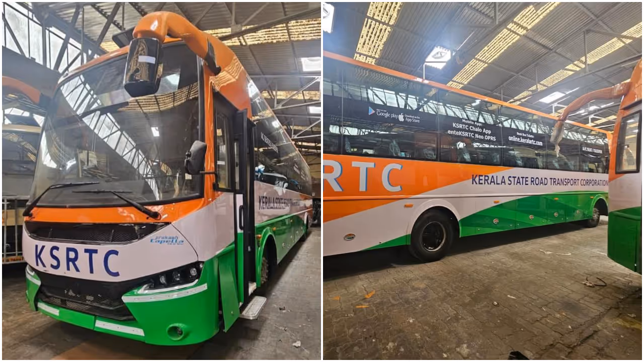KSRTC Ultra Premium buses