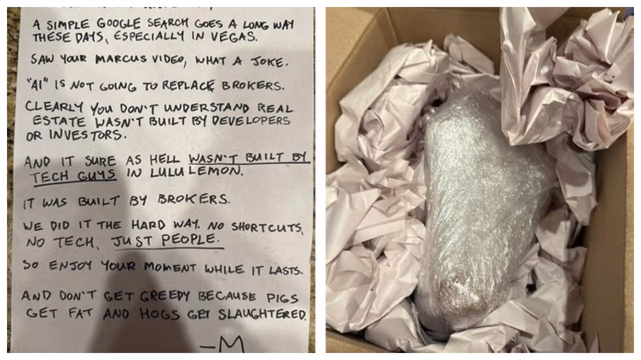 CEO of Agrippa received bloodied pig head