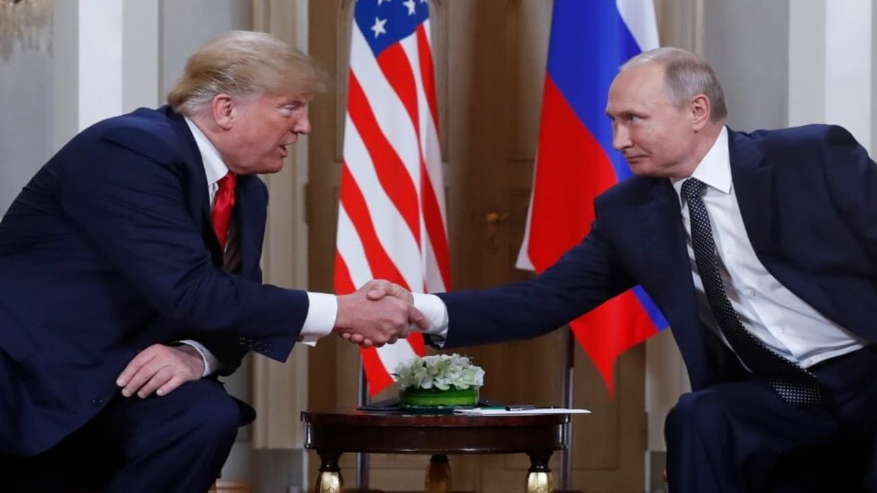 Donald Trump and Vladimir Putin Donald Trump and Vladimir Putin