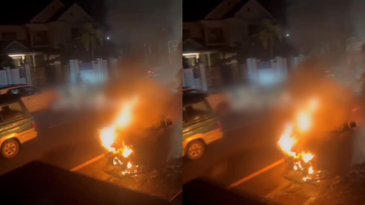 car fire car fire