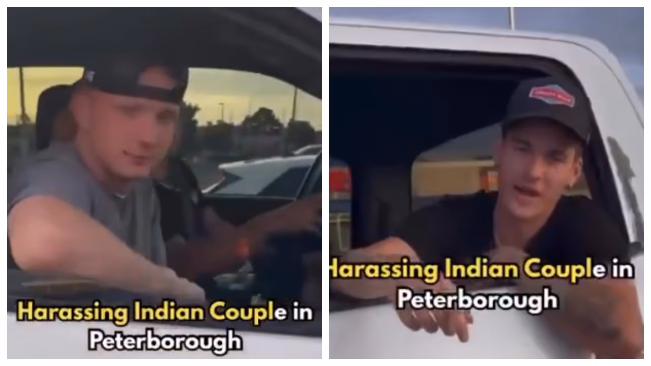 Canadian youth have racially insulted and threatened Indian couples 