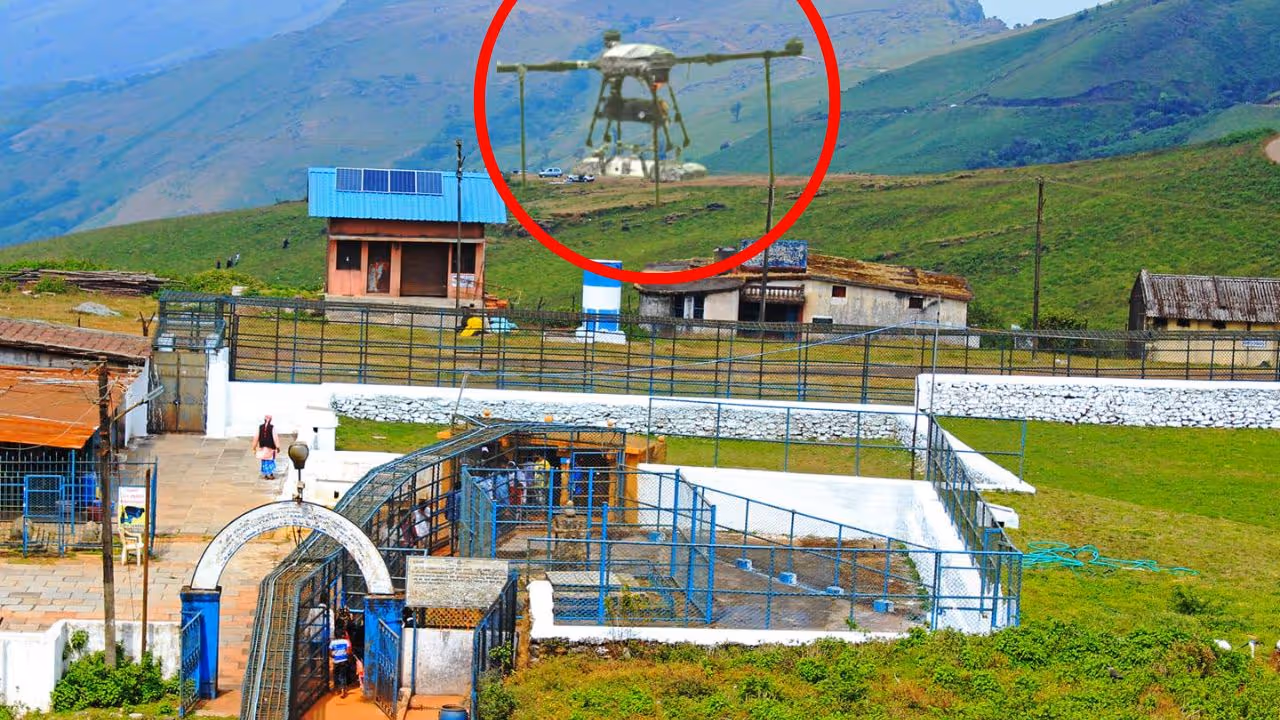 Chikkamagaluru Datta Peeta GPR excavation 