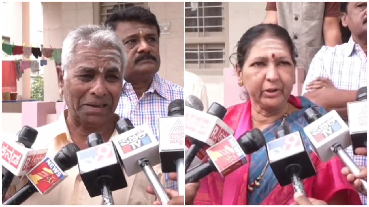 Renukaswamy parents 