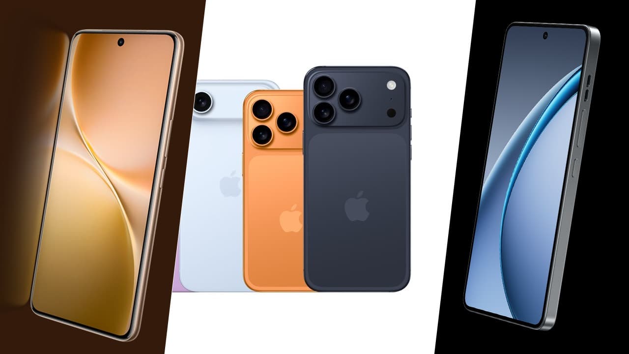 Vivo V60, Oppo K13 Turbo, iPhone 17 series